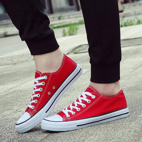 Classic Canvas Lace Up Sneakers