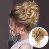 Messy Curly Hair Bun Scrunchie Extensions