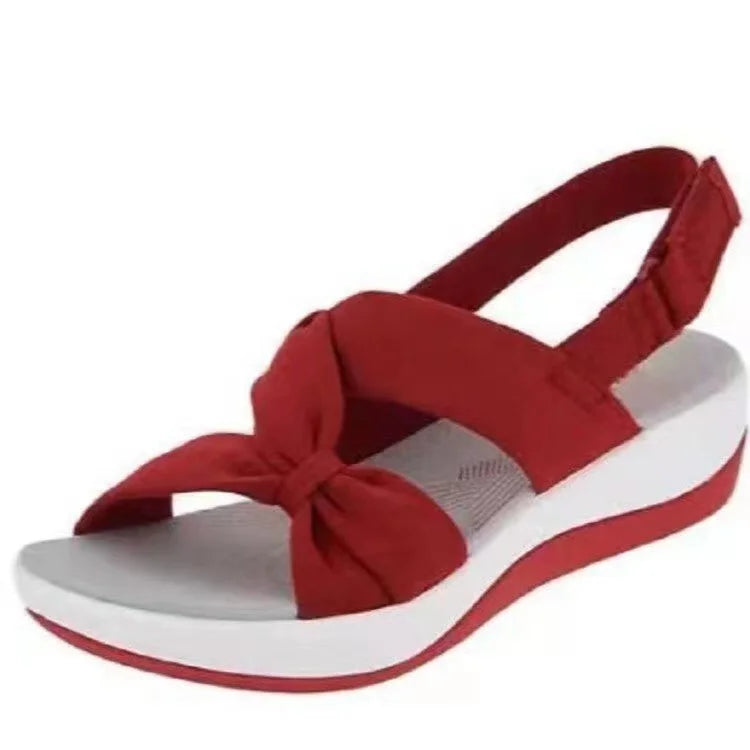 Orthopedic Women Sandals Comfortable Wedge Heel Soft Summer Sandals