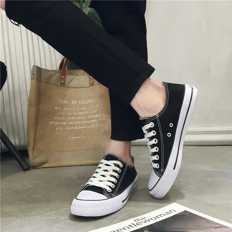 Classic Canvas Lace Up Sneakers