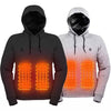 Heated Hoodie Cozy Thermal Wear for Outdoor Comfort