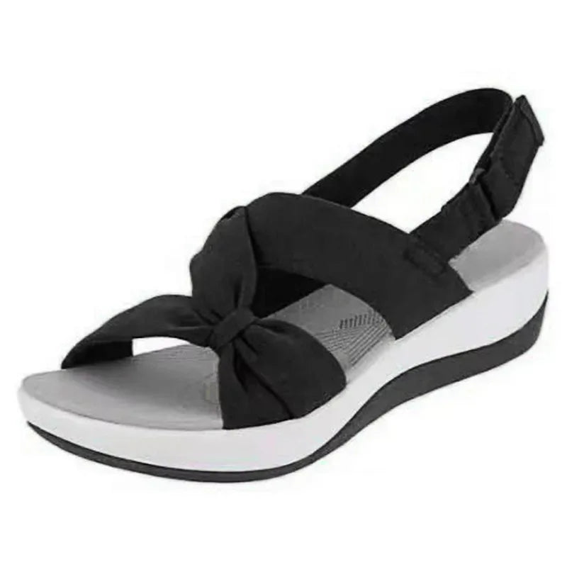 Orthopedic Women Sandals Comfortable Wedge Heel Soft Summer Sandals