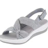 Orthopedic Women Sandals Comfortable Wedge Heel Soft Summer Sandals