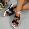 Orthopedic Women Sandals Comfortable Wedge Heel Soft Summer Sandals