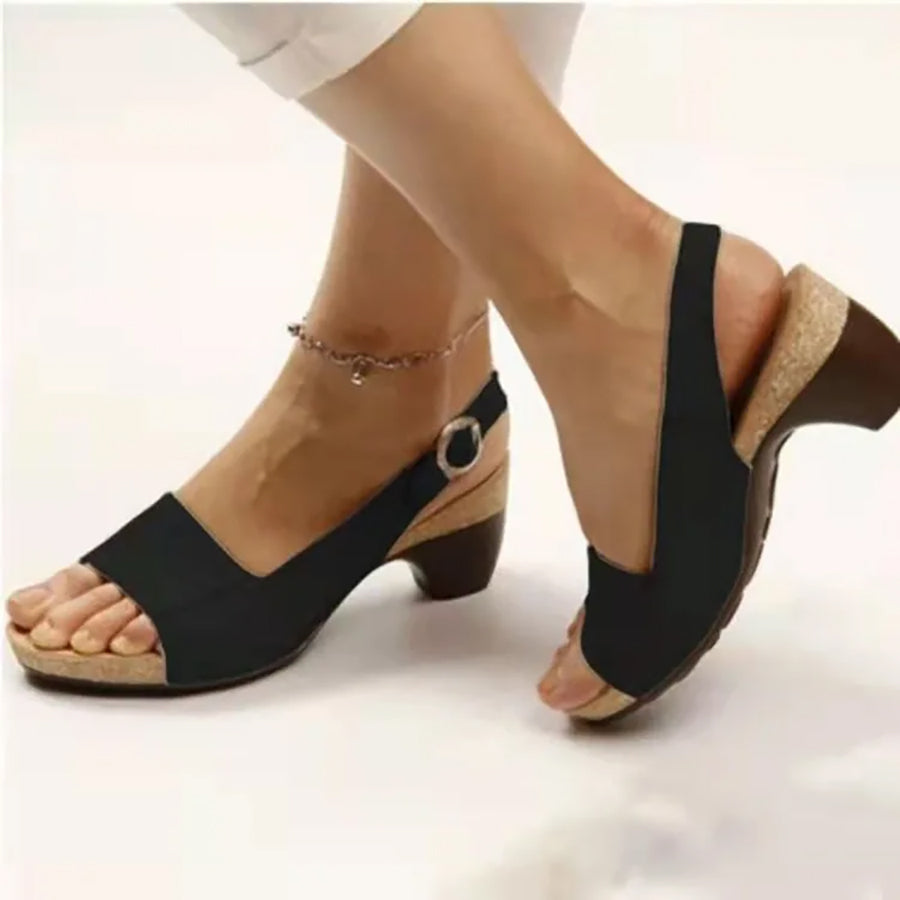 Orthopedic Women Sandal Breathable Arch Support Wedge Slip On Vintage Summer